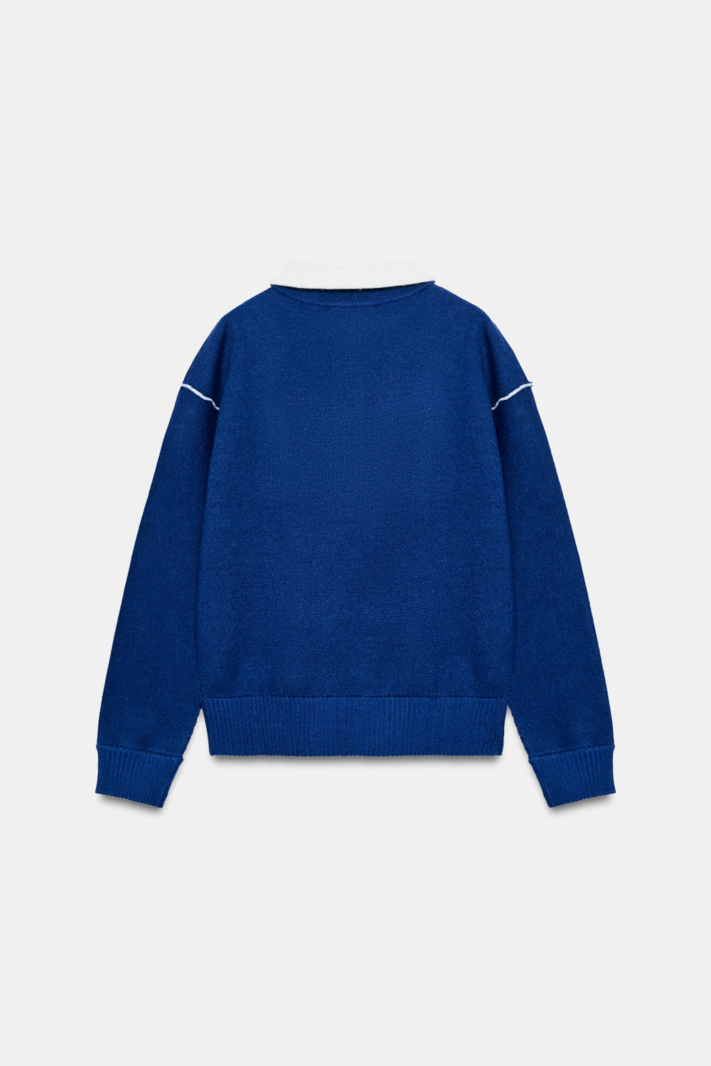 КОМБИНИРОВАННЫЙ СВИТЕР ОВЕРСАЙЗ — ZARA