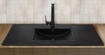 Раковина WeltWasser Deilbach 7506 120 MT- BL 10000005569 Черная матовая
