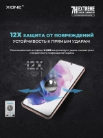 Непробиваемая бронепленка Samsung Galaxy S24 X-ONE Extreme Shock Eliminator 4-го поколения