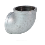 Угольник проходной чугун оц Ду 32 (1 1/4") ВР/ВР Fittex PLUS