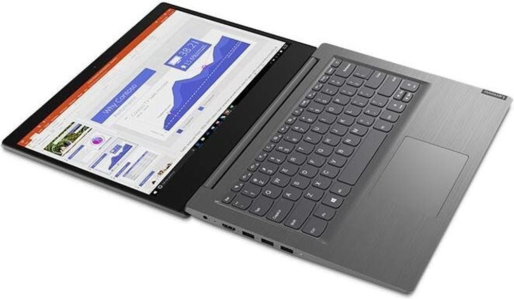 Ноутбук Lenovo V14-ADA 82C6008XRU Ryzen 3 3250U/4Gb/SSD256Gb/AMD Radeon Vega 8/14;/TN/FHD (1920x1080)/Windows 10 Professional/grey/WiFi/BT/Cam