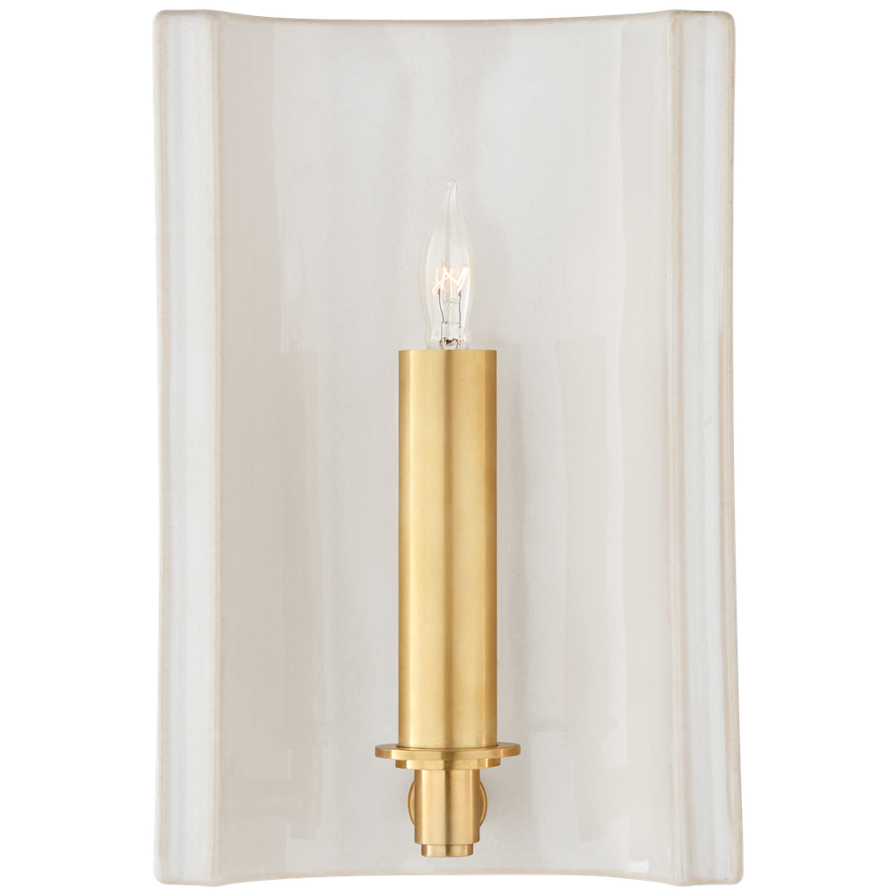 Настенный светильник Visual Comfort Leeds Small Rectangle Sconce