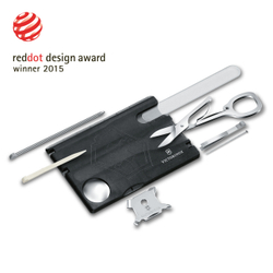 SwissCard Nailcare Victorinox 0.7240.T3 black trans