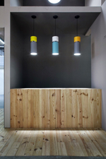Pendant design lamp  ASPEN S40 by B.Lux (White+Grey)