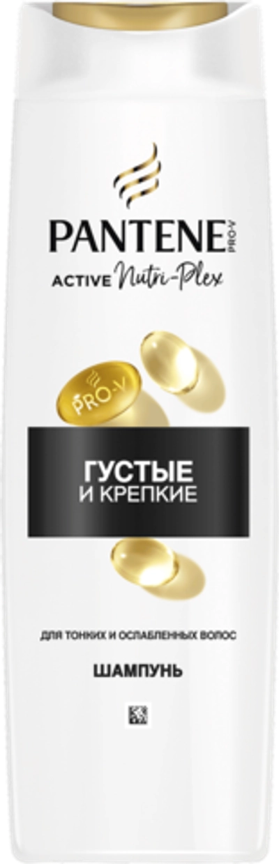 Pantene шампунь густые и крепкие 400мл