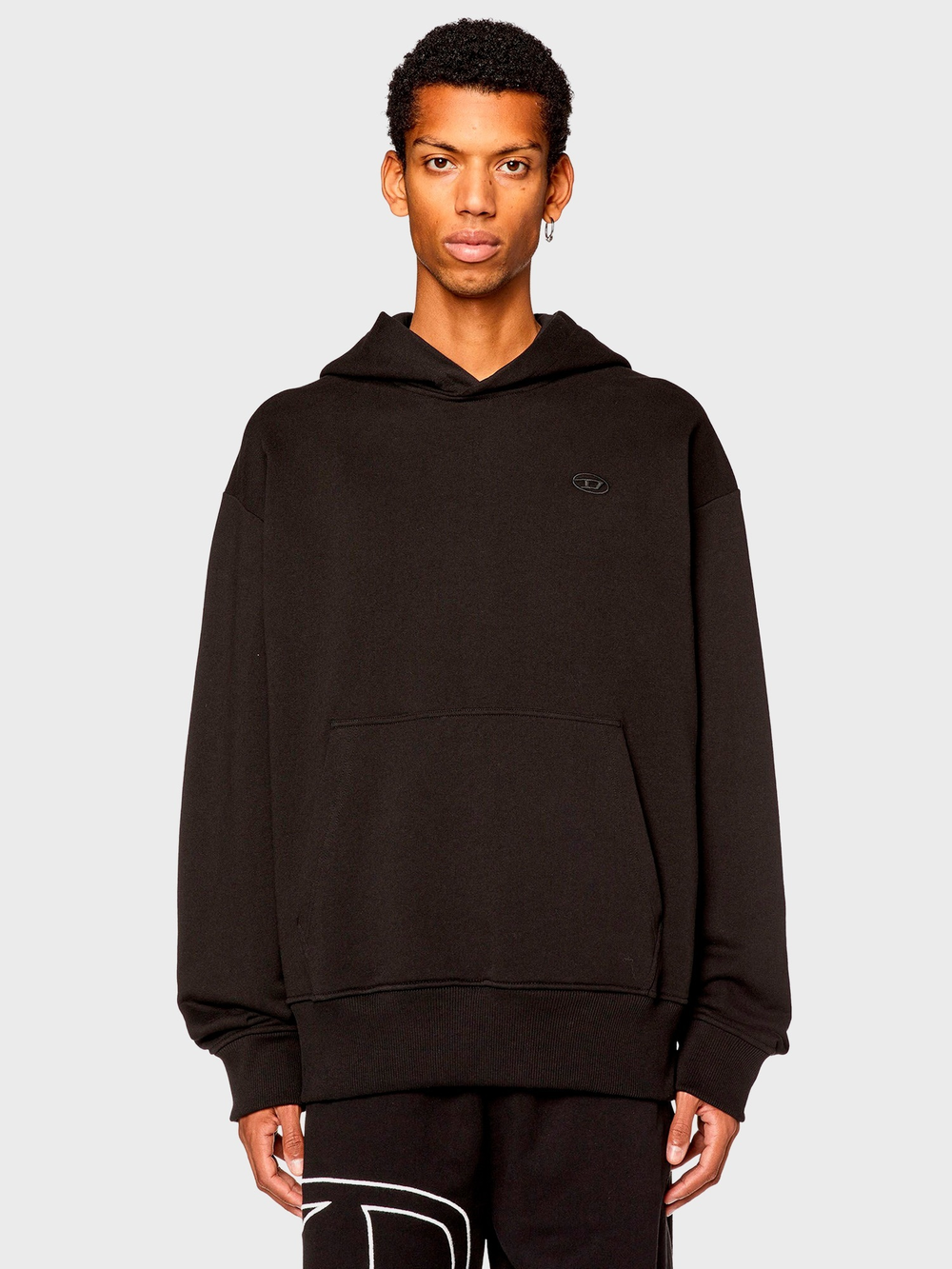 Худи Diesel S-MACS-HOOD-MEGOVAL-D Black
