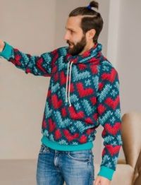 Худи мужской с легким начесом "Вязанка"