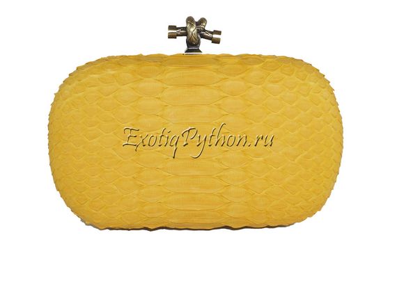 Клатч из кожи питона CL-43