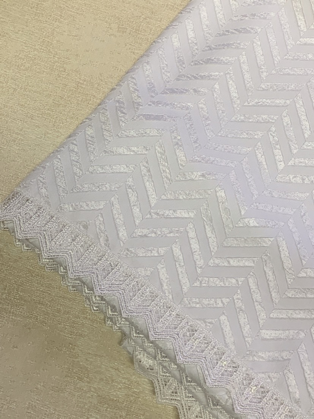 Скатерть 170х270 и 12 салфеток Gamba 1352 Bianco белая