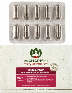 Лейкомап (Leucomap) для восстановления репродуктивных женских функций Maharishi Ayurveda | Махариши Аюрведа 60 таб