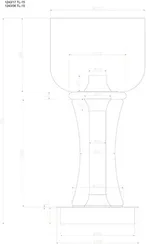 Интерьерная настольная лампа Volturn 1243/06 TL-15 Divinare