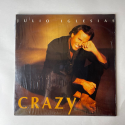 Винтажная виниловая пластинка LP Julio Iglesias Crazy (Испания 1994)