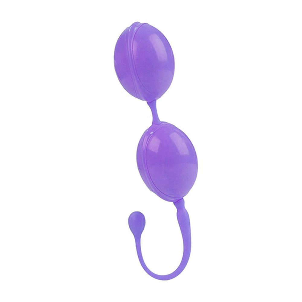 Фиолетовые вагинальные шарики California Exotic Novelties LAmour Premium Weighted Pleasure System SE-4649-14-3