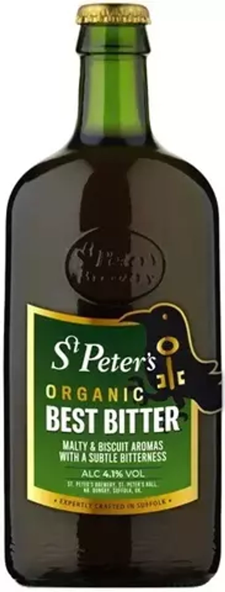 Пиво Сейнт Питерс Органик Бест Биттер / St. Peter's Organic Best Bitter 0.5 - стекло