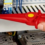 Плоские круглогубцы из пластмассы 220 мм Knipex 98 62 02