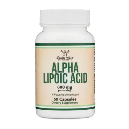 Double Wood - Alpha Lipoic Acid 600 mg 60 caps | Альфа липоевая кислота 600 мг, 60 капсул