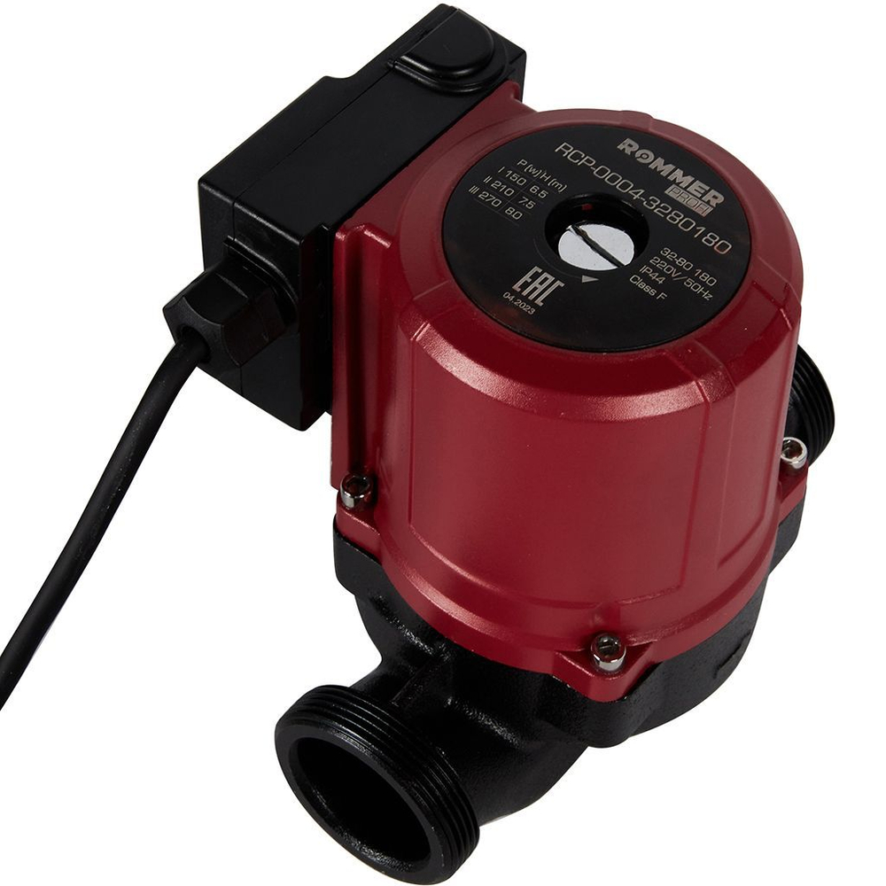 Насос циркуляционный ROMMER Profi 32-80-180 с гайками