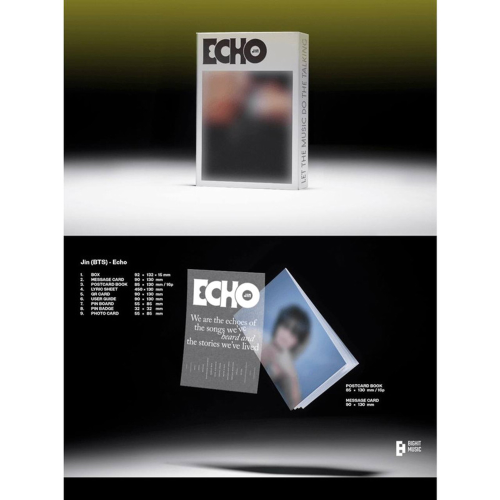 Альбом Jin (BTS) Echo (weverse albums ver.)