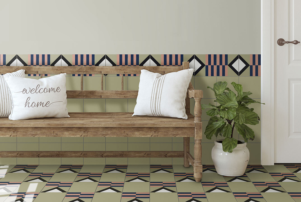 Equipe Bauhome Blume Warm 20x20