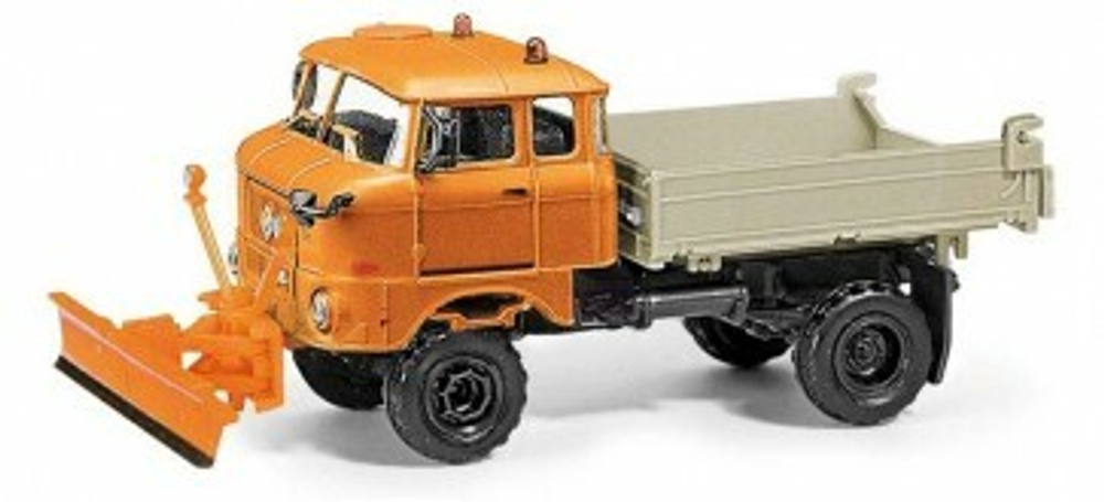 Грузовик IFA W50 3SK, снегоочиститель (H0, 1:87)