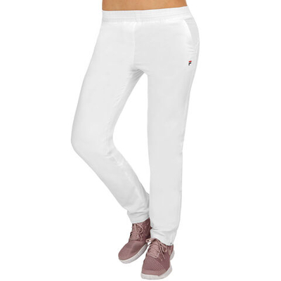 Женские теннисные брюки Fila Patty Training Pants Women - White, Red