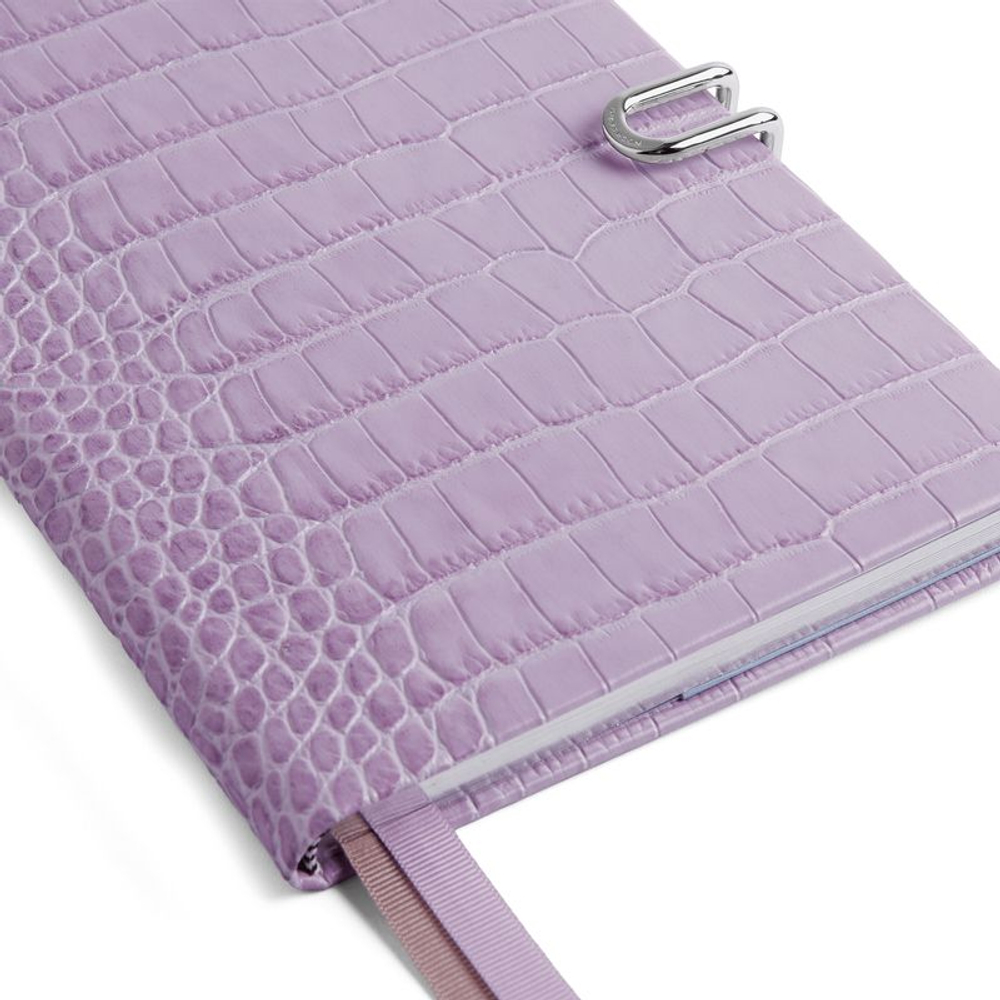 Smythson Ежедневник 22026 Soho Weekly Diary with Slide in Mara, Lilac