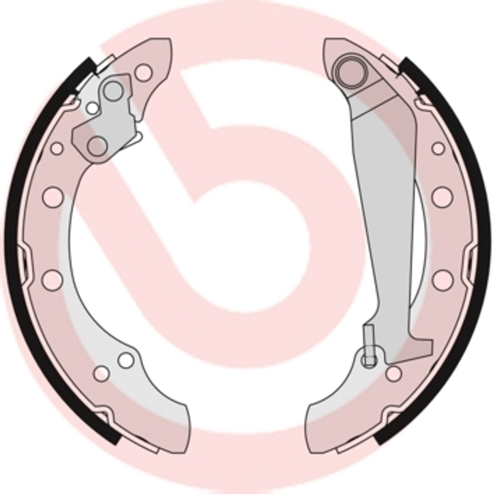 BREMBO - S85511-BRB - Brake Shoe Set