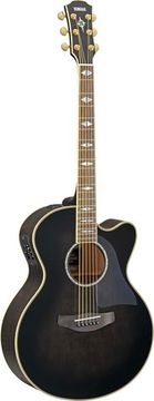 Гитара электроакустическая YAMAHA CPX1000 TRUNSLUCENT BLACK