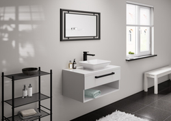 Смеситель для раковины Hansgrohe Vernis Shape однорычажный, 190 матовый чёрный 71591670
