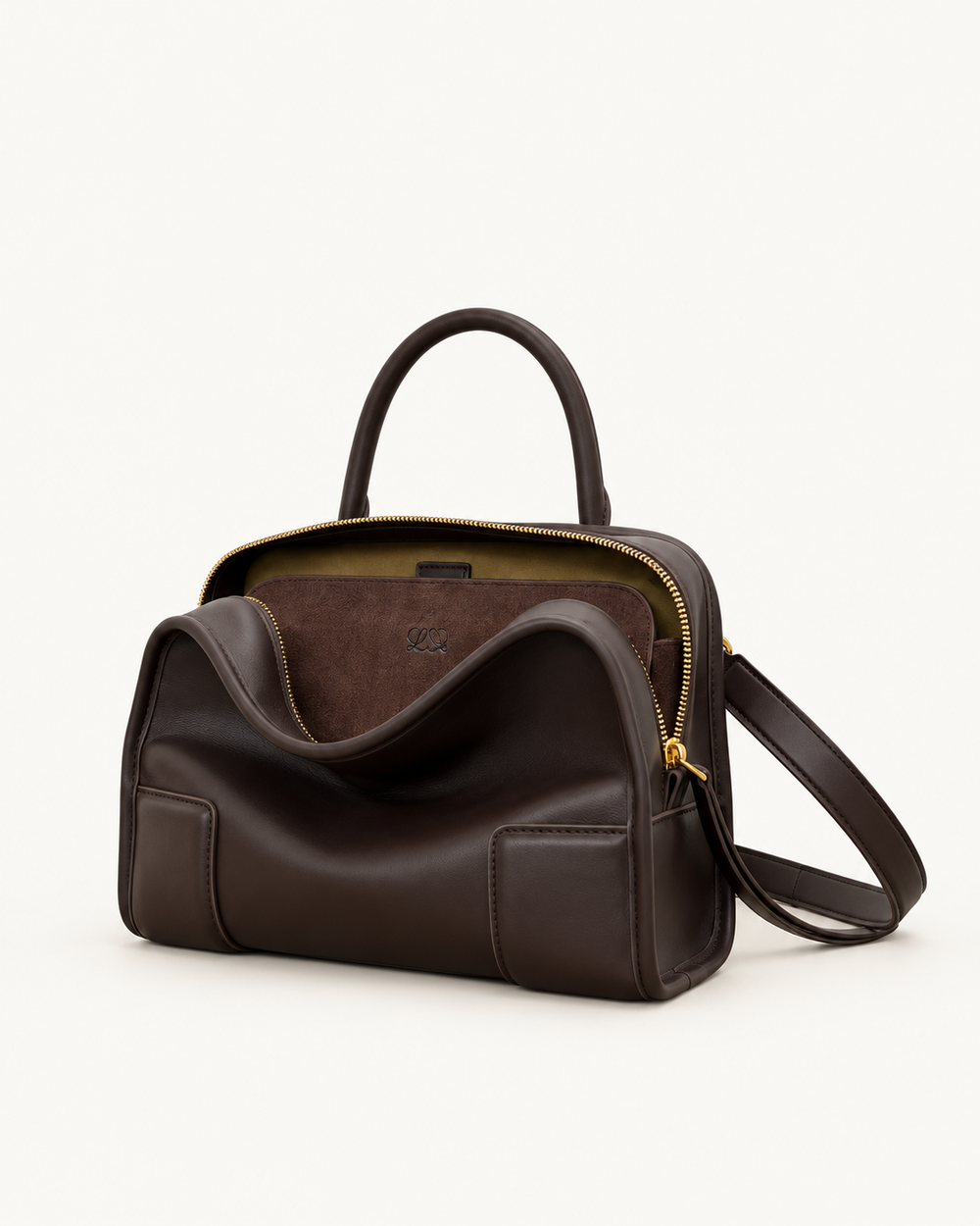 Сумка LOEWE Amazona 180 Small, шоколадный оттенок