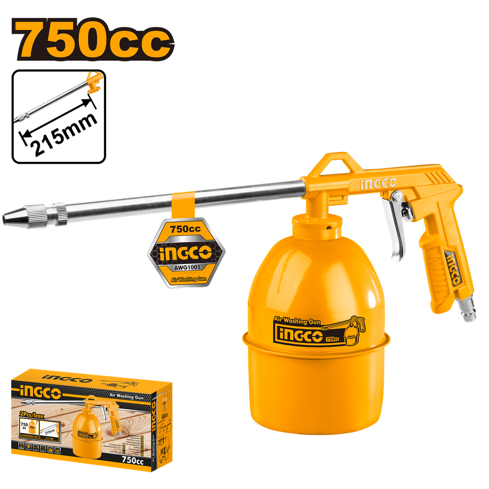 Промывочный пистолет INGCO AWG1001 750 мл Промывочный пистолет INGCO AWG1001 750 мл