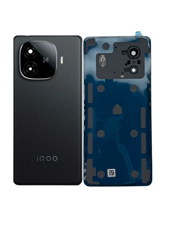 Комплект из задней крышки и рамки (средней части) для смартфона IQOO Z9 (Черный) Black