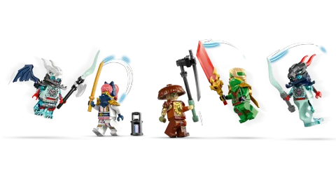 Конструктор LEGO Ninjago 71845 Реактивный мех Ллойда