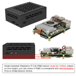 Корпус Raspberry pi 5 P580, для X1002