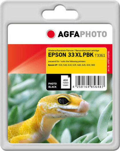 Картридж струйный черный 1 шт AgfaPhoto Holding GmbH APET336PBD