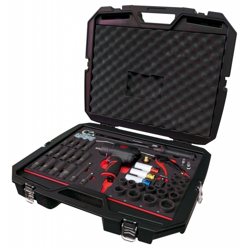MIGHTY SEVEN (NC-4255QC) Набор пневмоинструмента 1/2" с принадлежностями, кейс, 41 предмет