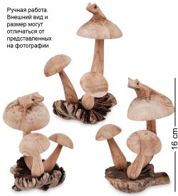 Decor and Gift 50-011 Статуэтка «Ящерица на грибе»