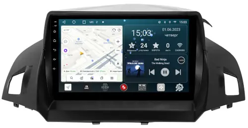 Магнитола для Ford Kuga 2011-2019 - Redpower 151 Android 10, Быстрая, CarPlay, SIM-слот