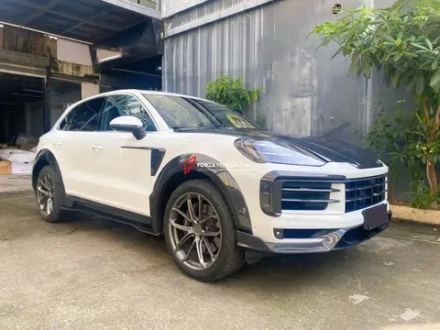 Карбоновый обвес для PORSCHE CAYENNE 9Y0 9Y0.2 рестайлинг 2023+