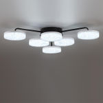 8236/6CL LEDIO LN25 000 черный, металл/акрил Люстра потолочная с ПДУ LED 85W 3000-6000К 220V DIDANA