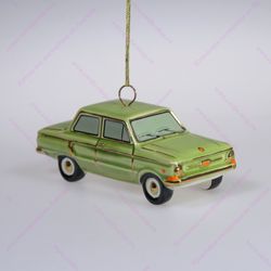 Фарфоровая ёлочная игрушка Запорожец Ушастый