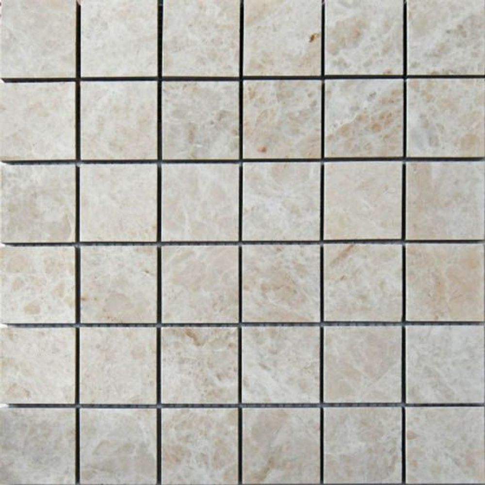 Мозаика Supreme Mosaico Emperador Beige 5x5 (N20355)