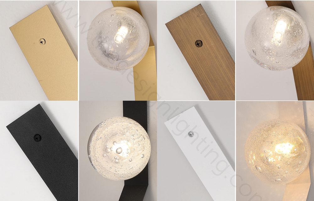 Wall design lamp Fizi Single by Articolo Lighting (1 lampshade )