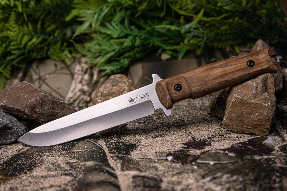 Тактический нож Trident Lite 420HC дерево