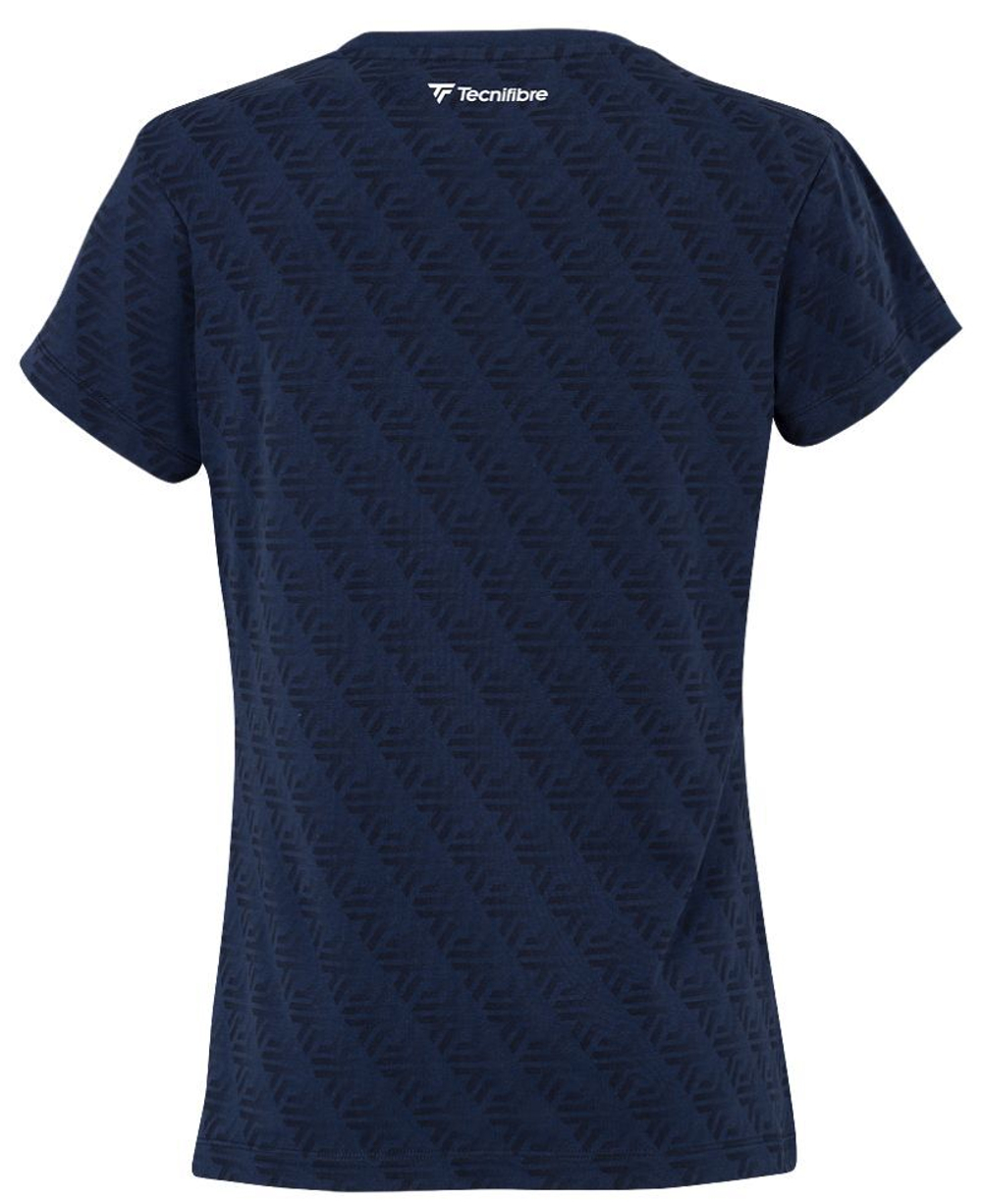 Женская теннисная футболка Tecnifibre Women Graphic Stretch
