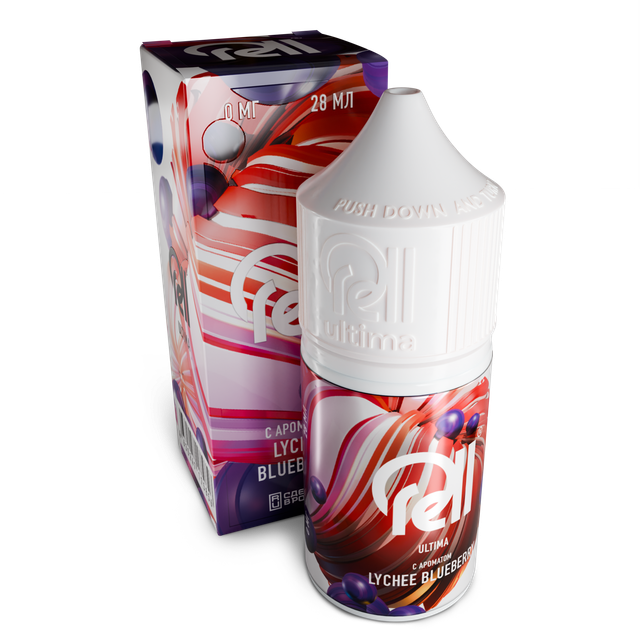 Rell Ultima Salt 3 мл - Lychee Blueberry (0 мг)