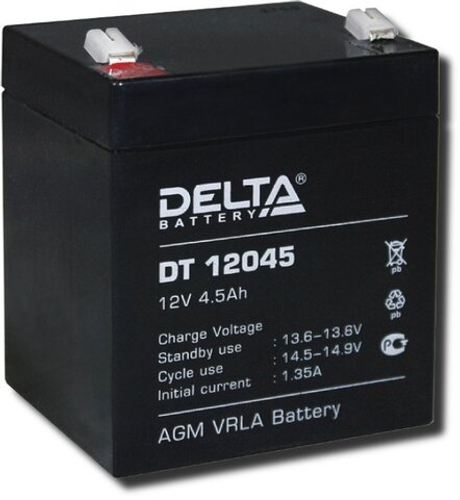 DT 12045 Delta Аккумулятор герметичный свинцово-кислотный