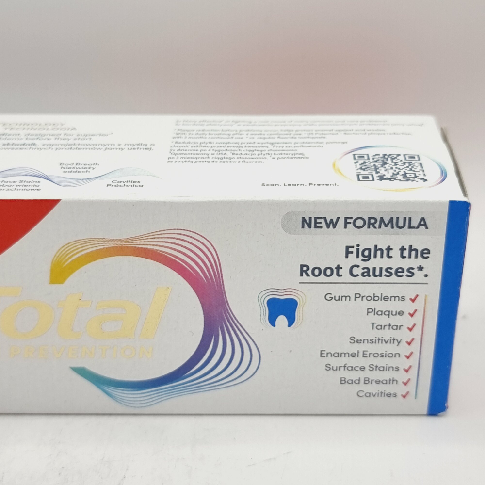 Colgate Паста зубная Whitening Total многофункциональная антибактериальная 75 мл (Польша)