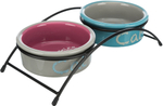 Миски керамические на подставке, 0,3 л/ 12 см, 2 шт., Trixie