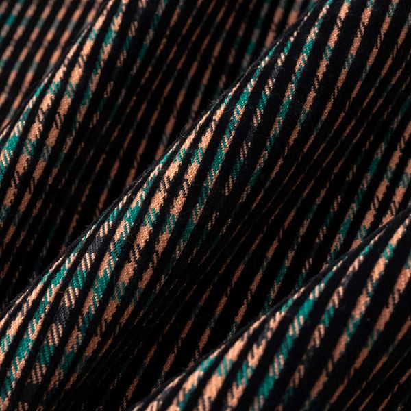 Рубашка Velvet Tartan оранжевая / зеленая - фото 12